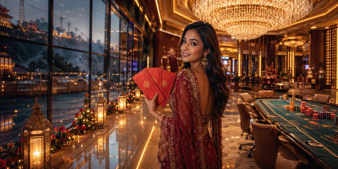 Suasana meriah bonus sampul merah di Genting Highlands dengan paparan permainan slot berwarna-warni