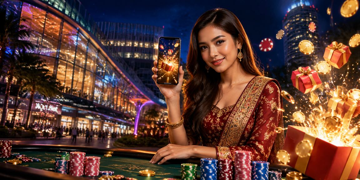 Pemain dari Johor Bahru mengakses promosi kasino mudah alih gw99 dengan telefon pintar terkini